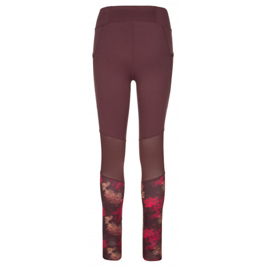 Damen-Leggings Kilpi Ligano-W Dunkelrot