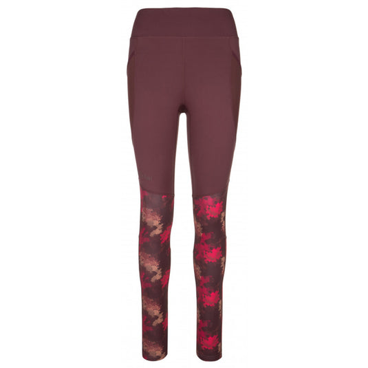 Damen-Leggings Kilpi Ligano-W Dunkelrot