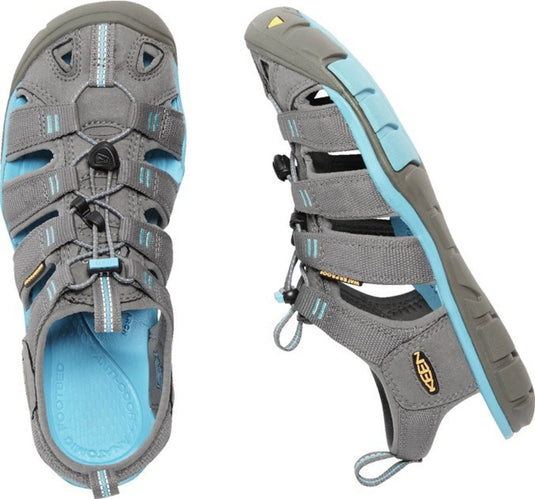 Damensandalen Keen Clearwater CNX W gargoyle/norse blue