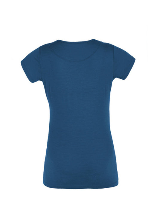 Damen T-Shirt Direct Alpine Furry Lady Petrol (Kanu)