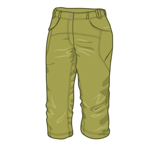 3/4-Hose für Damen Warmpeace Flash Lady oasis green