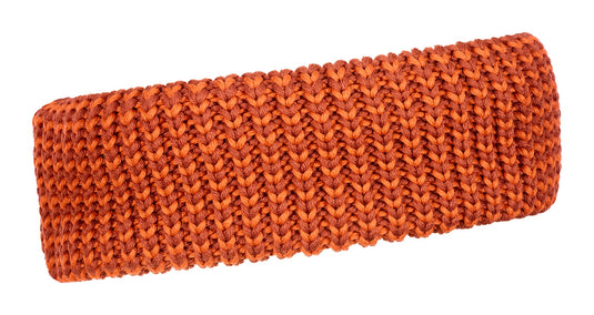 ORTOVOX Heavy Knit Stirnband Clay orange