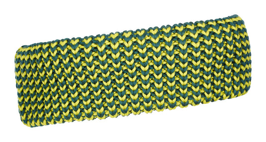 ORTOVOX Heavy Knit Stirnband Green Kiefer