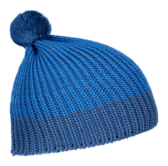 Mütze ORTOVOX Heavy Knit Beanie Petrolblau