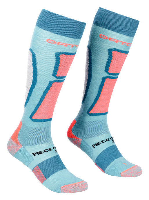 Damensocken ORTOVOX Ski Rock'n'Wool Long Socks Eiswasserfall