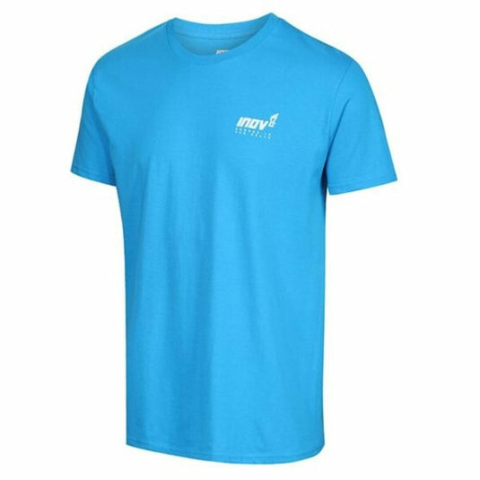 Herren T-Shirt INOV-8 Cotton Tee „Forged“ M hellblau