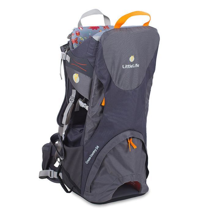 Sitz LittleLife Cross Country S4 Kindertrage grau