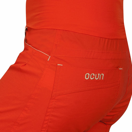 Damen-Kletter-3/4-Hose Ocún Shorts Orange Poi