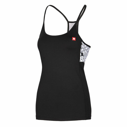 Damen-Top Ocún Arista Top Black Cavi