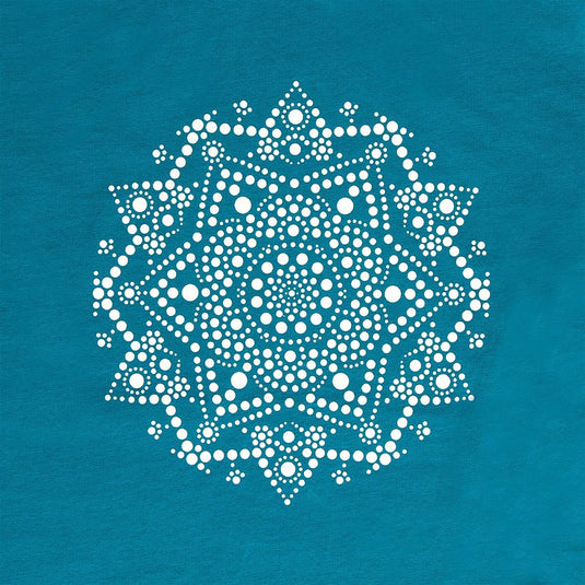 Damen T-Shirt Ocún Classic T Women Blue Mandala