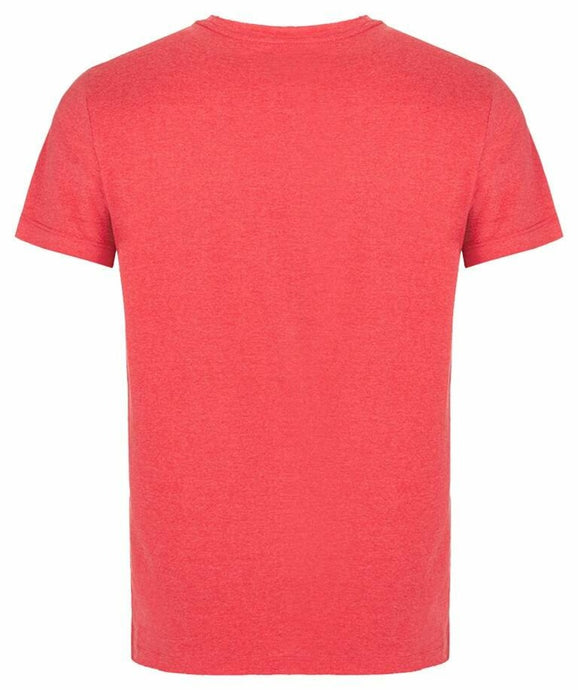 Herren-T-Shirt Loap Berden rosa gestromt