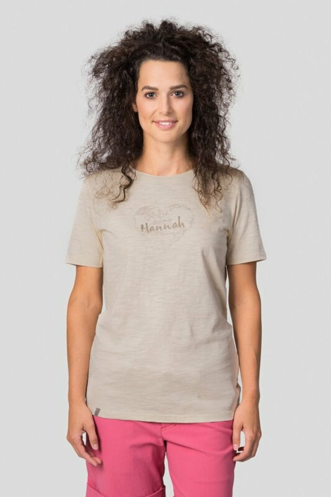 Laden Sie das Bild in Galerie -Viewer, Damen-T-Shirt Hannah Katana Crème Brûlée
