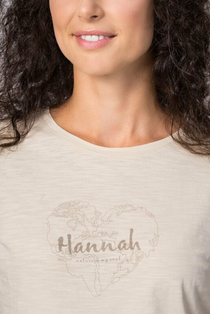 Laden Sie das Bild in Galerie -Viewer, Damen-T-Shirt Hannah Katana Crème Brûlée
