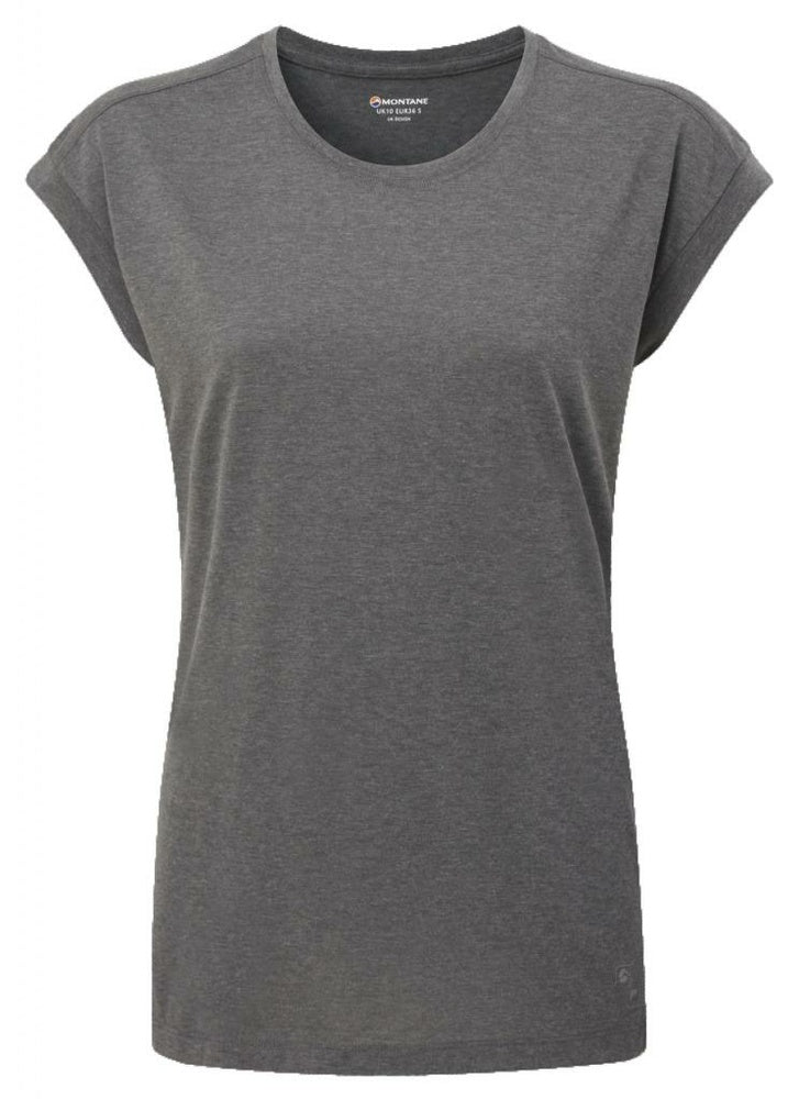 Laden Sie das Bild in Galerie -Viewer, Damen-T-Shirt Montane Womens Trad T-Shirt 2.0 Slate
