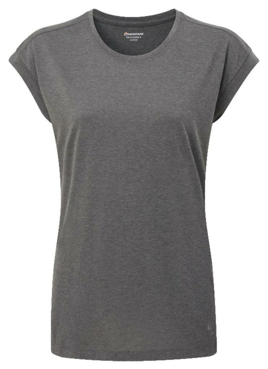 Damen-T-Shirt Montane Womens Trad T-Shirt 2.0 Slate