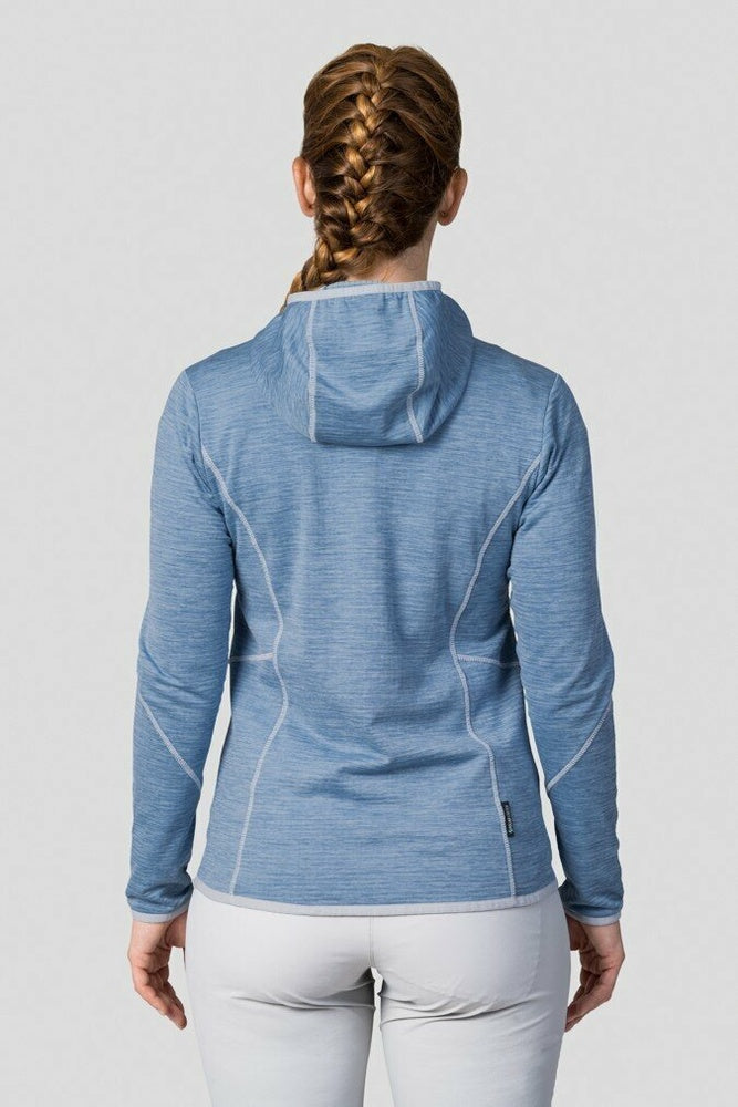 Laden Sie das Bild in Galerie -Viewer, Damen-Sweatshirt Hannah Dagnys Hoody Alaskanblau mel
