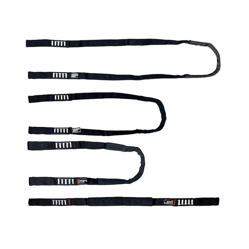 Laden Sie das Bild in Galerie -Viewer, Loop Singing Rock Sling Lanyard 80 cm schwarz
