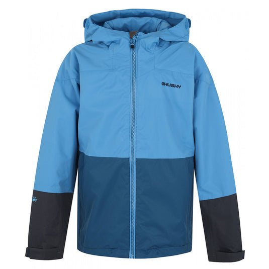 Kinderjacke Husky Nicker K blau/dunkel. Blau