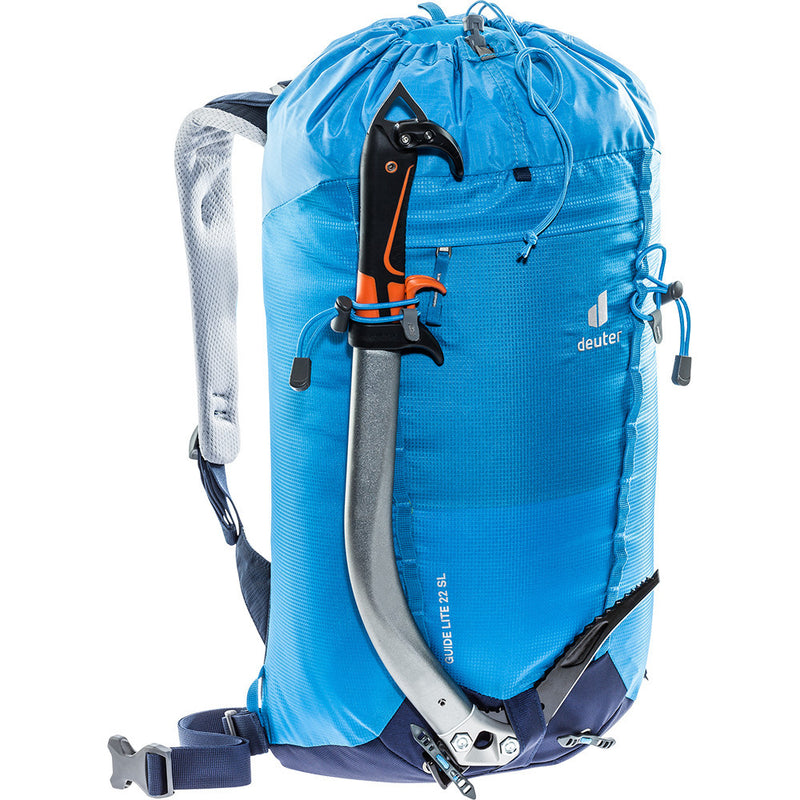 Laden Sie das Bild in Galerie -Viewer, Damen-Kletterrucksack Deuter Guide Lite 22L SL Azurblau-Navy
