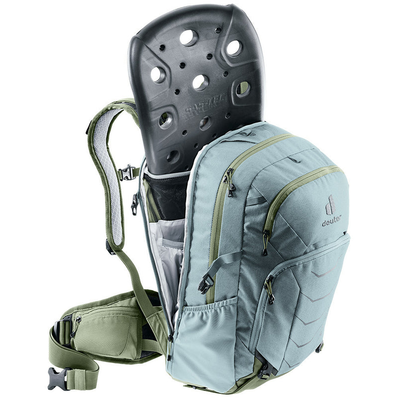 Laden Sie das Bild in Galerie -Viewer, Damen Fahrradrucksack Deuter Attack 18L SL Marine-Grape
