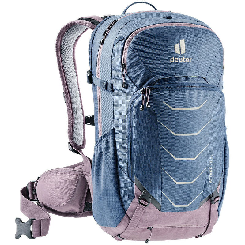 Laden Sie das Bild in Galerie -Viewer, Damen Fahrradrucksack Deuter Attack 18L SL Marine-Grape
