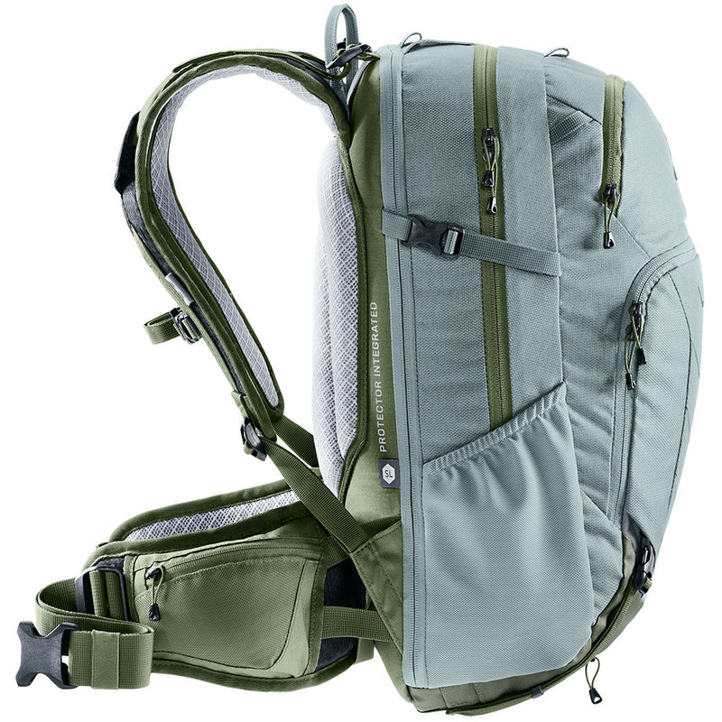 Laden Sie das Bild in Galerie -Viewer, Damen Fahrradrucksack Deuter Attack 18L SL Marine-Grape
