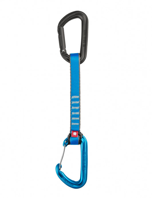 Expresska Ocún Hawk QD Kombi PA 16mm 15cm blau