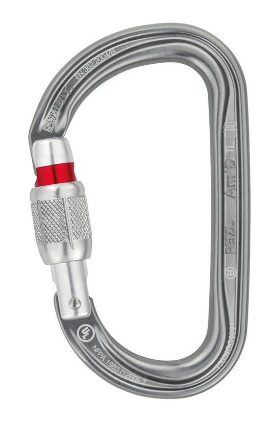 Karabina PETZL AmD Schraubensicherung