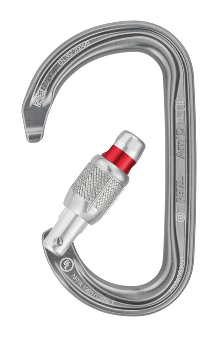 Karabina PETZL AmD Schraubensicherung