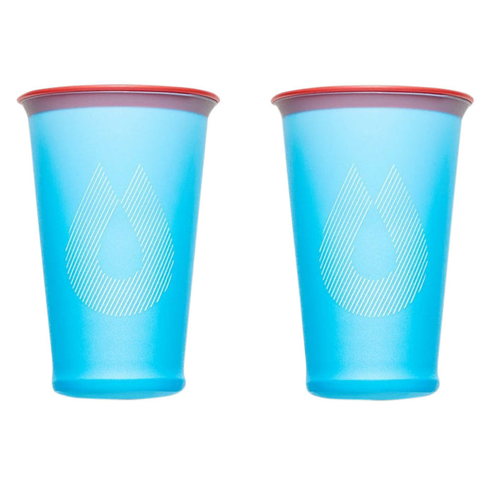 Zusammenklappbares Outdoor-Becherset HydraPak Speed Cup 2 Pack Malibu blau