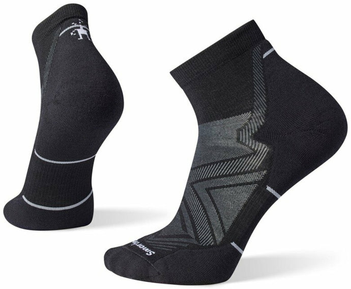 Herren-Laufsocken SmartWool Run Targeted Cushion Ankle Socks Schwarz