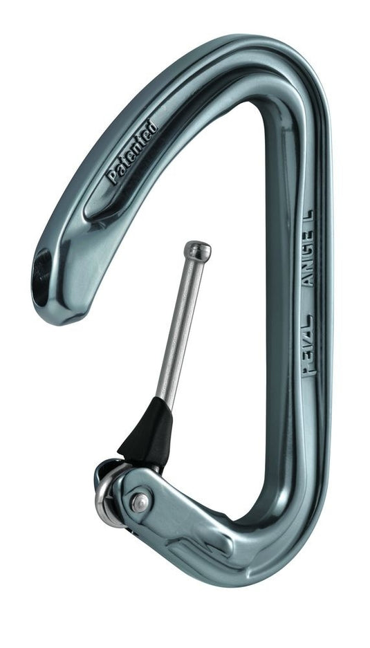 Karabina PETZL Ange L grau