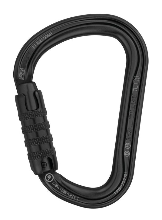 Karabina PETZL William Triact-Lock schwarz