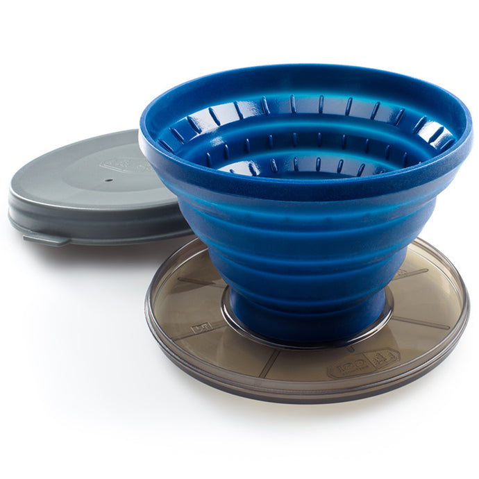 Kaffeetropfer GSI Collapsible Java Drip blau