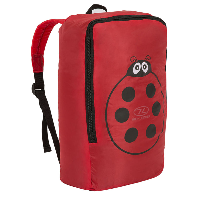 Laden Sie das Bild in Galerie -Viewer, Kinderschlafsack Highlander Creature rot
