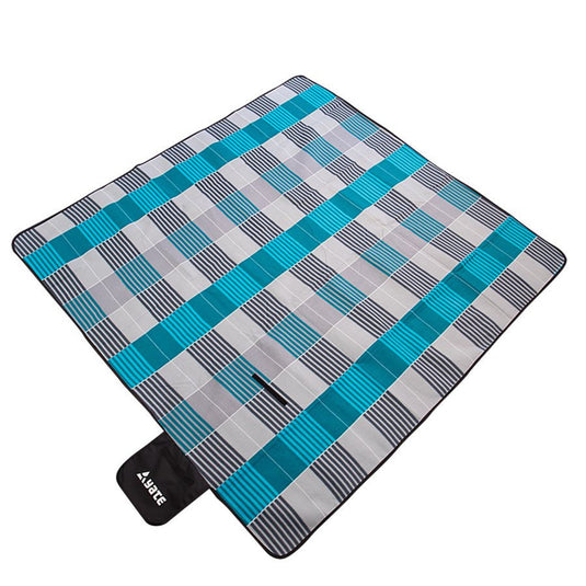 Picknickdecke Yate-Fleece mit PE-Folie 200 x 200 cm blau