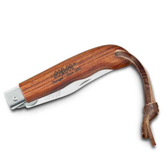 MAM Sportive 2048 8,3 cm Bubinga-Feststellmesser mit Sicherung und Schlaufe