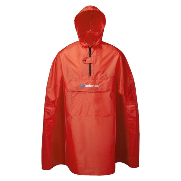 Regenmantel Trekmates Pak Poncho rot