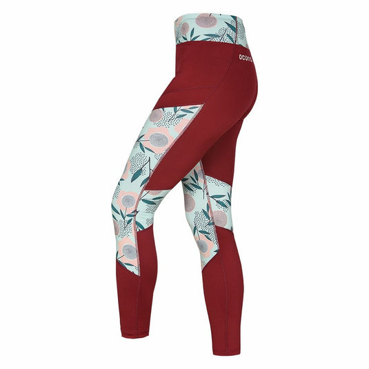 Damen-Leggings Ocún Rhea Wine Merlot