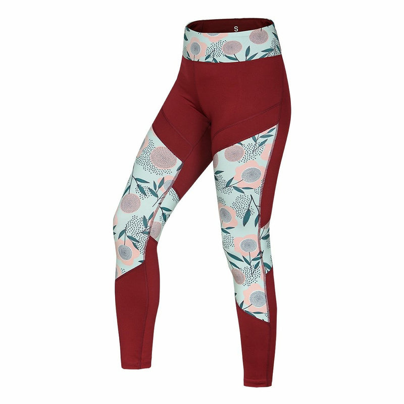 Laden Sie das Bild in Galerie -Viewer, Damen-Leggings Ocún Rhea Wine Merlot
