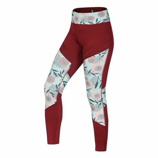 Damen-Leggings Ocún Rhea Wine Merlot