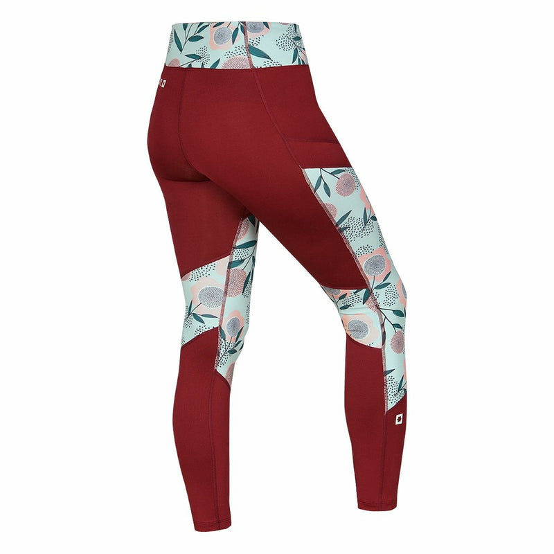 Laden Sie das Bild in Galerie -Viewer, Damen-Leggings Ocún Rhea Wine Merlot
