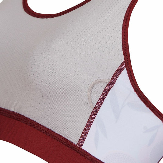 Damen-Sport-BH Ocún Misty Bra Wine Merlot