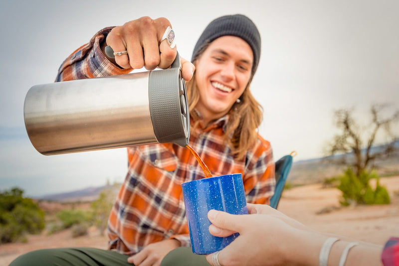 Laden Sie das Bild in Galerie -Viewer, Kaffeepresse GSI Glacier Stainless Javapress gebürstet
