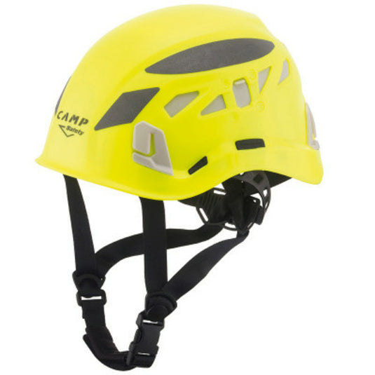 Helm Camp Ares Air Fluogelb/Reflektierendgrau 54-62