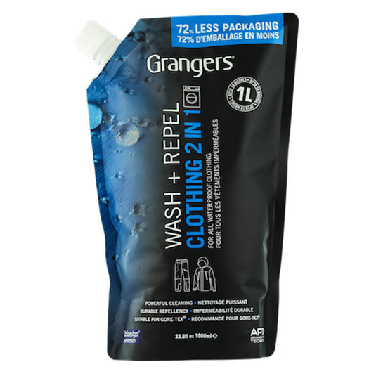 Imprägnierung Granger's Wash + Repel Clothing 2 in 1 1L Beutel