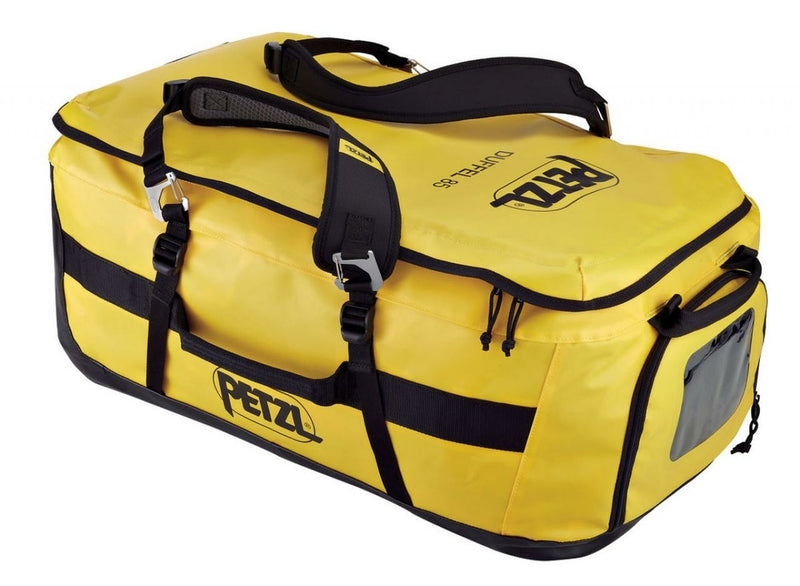 Laden Sie das Bild in Galerie -Viewer, Reisetasche Petzl Duffel 65L Gelb/Schwarz
