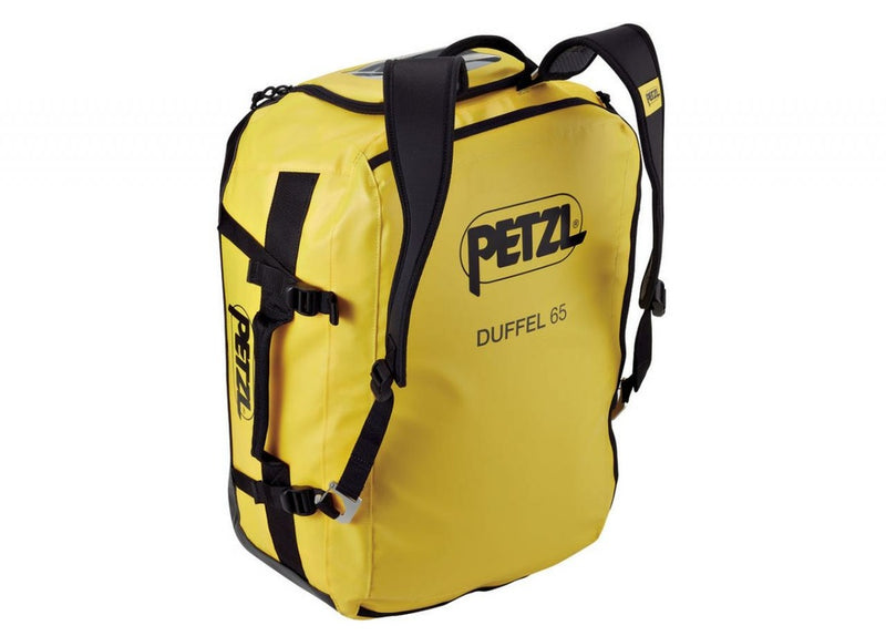 Laden Sie das Bild in Galerie -Viewer, Reisetasche Petzl Duffel 65L Gelb/Schwarz
