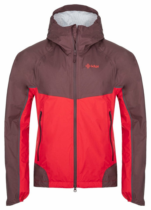 Herrenjacke Kilpi Hurricane-M Rot