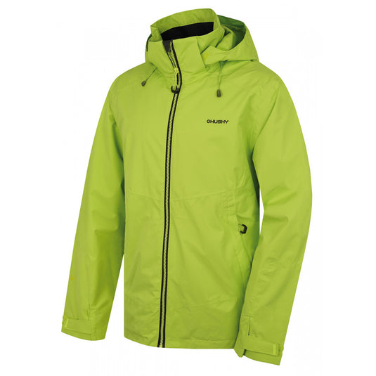 Herren Hardshelljacke Husky Nelory M Helligkeit. Grün